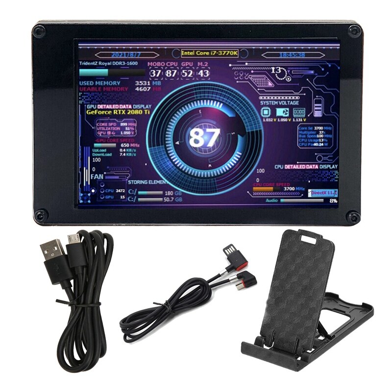 3.5 ġ ǻ   ÷ Ʈ AIDA64 RGB ȣ USB ÷  ũ,  ̿